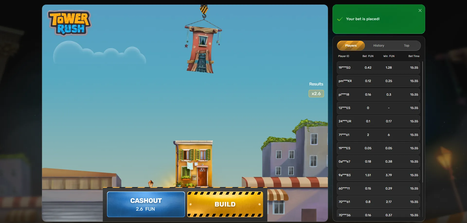 Tower Rush promo code bonus offers at licensed Indian casinos