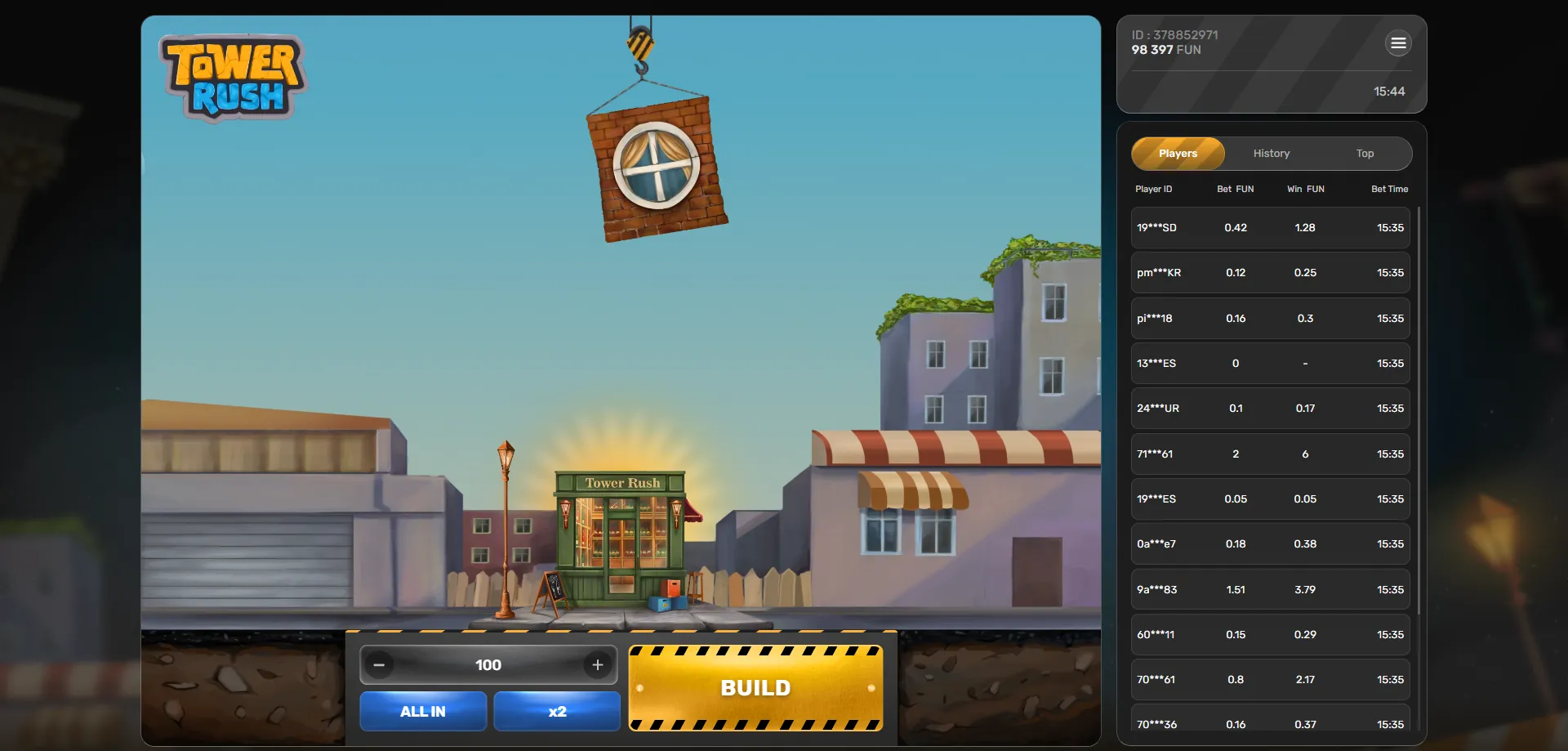 Tower Rush crash game multiplier mechanics explained for Indian players